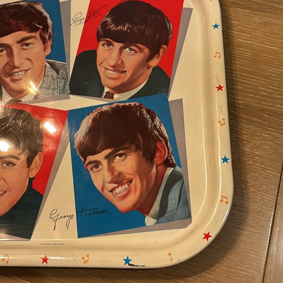 1964 Worcester Ware Beatles tray - Picture 10 of 13